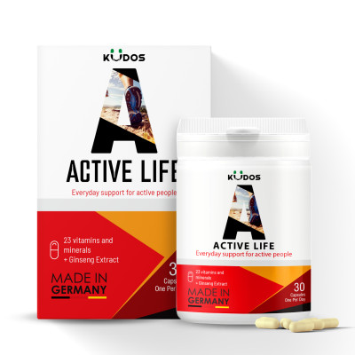 Thực phẩm bảo vệ sức khỏe KUDOS ACTIVE LIFE (30 viên/hộp)