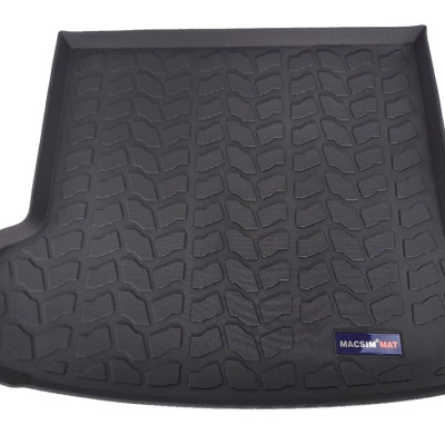 Thảm lót cốp xe ô tô Jaguar F-Pace 2016-đến nay nhãn hiệu Macsim chất liệu TPV cao cấp màu đen