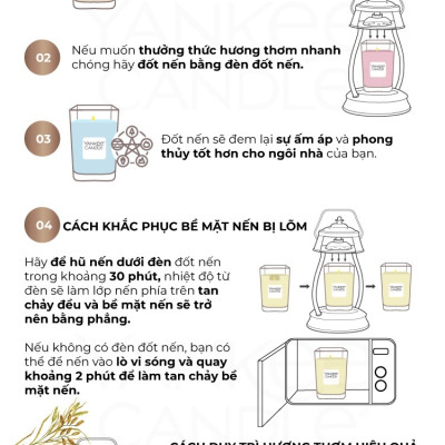 Nến ly vuông Elevation Yankee Candle size S - Sea Minerals (96g)