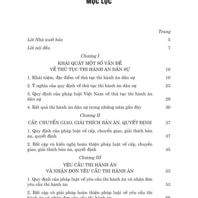 Pháp luật về thủ tục thi hành án dân sự