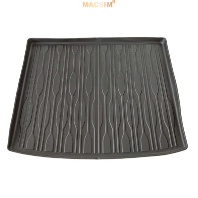 Thảm lót cốp sd4 xe ô tô BYD Atto3 2023+ Nhãn hiệu Macsim chất liệu nhựa TPE cao cấp màu đen
