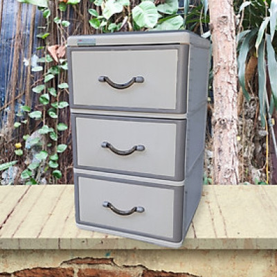 TỦ ĐỰNG QUẦN ÁO T222 – 3 TẦNG MÃ SẢN PHẨM	T222 KÍCH THUỚC	40 x 47 x 68 cm