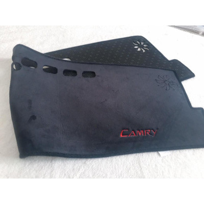 Thảm taplo nhung lông cừu xe Toyota Camry - đời xe 2014-2018, có video và hình ảnh sản phẩm thật.