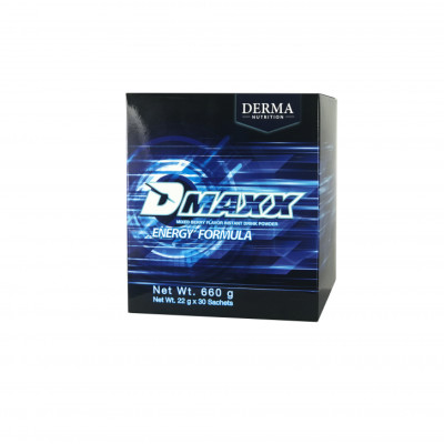 DMAXX thức uống bổ sung vitamin năng lượng có đường DAMODE 2 gói dùng thử màu xanh