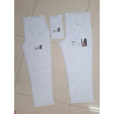 Rập giấy A0 mã R429 - đầm bé (BẢN VẼ)