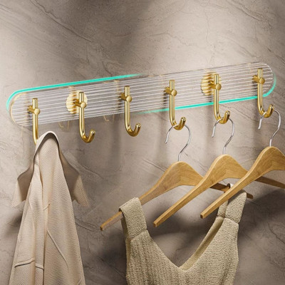 MÓC KỆ GIÁ TREO ĐỒ QUẦN ÁO ĐA NĂNG - GIÁ MÓCTREO ĐỒ INOX & ABS DÁN TƯỜNG SIÊU DÍNH CHẮC CAO CẤP KHÔNG CẦN KHOAN TƯỜNG ỐC VÍT DỄ SỬ DỤNG TIỆN LỢI