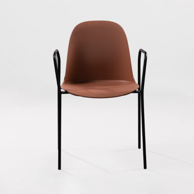 Ghế nhựa chân sắt nhập khẩu Tundo cao cấp JNST GAIA21CT 46 x 46 x 80 cm