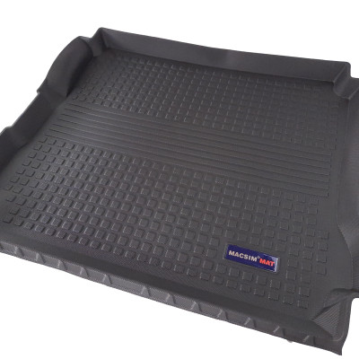 Thảm lót cốp xe ô tô LANDROVER Discovery 4 (2010-2015) nhãn hiệu Macsim chất liệu TPV cao cấp màu đen (085)