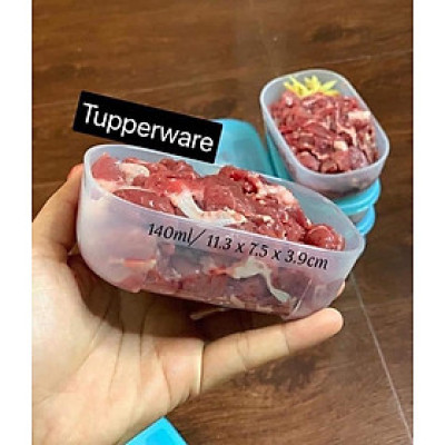  Hộp Trữ Đông Tupperware Junior Freezermate 140ml - Nhỏ Gọn - Tiện Lợi