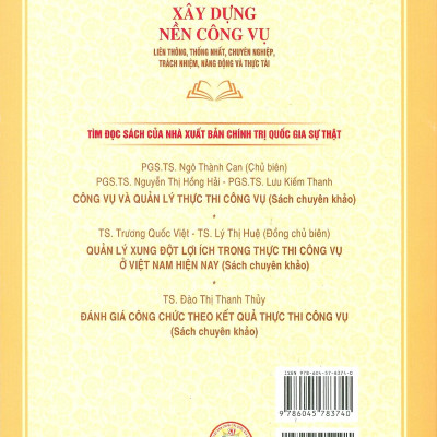 Xây Dựng Nền Công Vụ Liên Thông, Thống Nhất, Chuyên Nghiệp, Trách Nhiệm, Năng Động Và Thực Tài