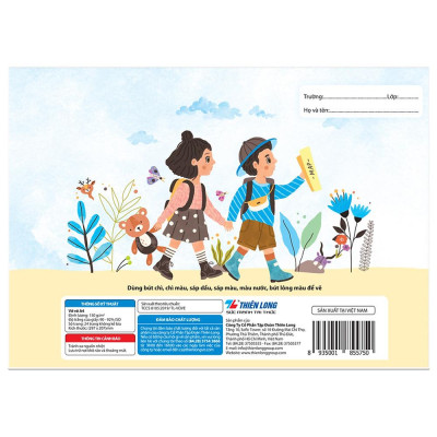 Vở Vẽ A4 24 Trang 150gsm Sketch Book For Art - Thiên Long TP-SKB005