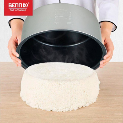 Nồi cơm điện công nghiệp 1850W Bennix Thái Lan BN-060RC dung tích 6L - Hàng chính hãng
