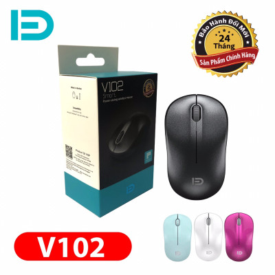 Chuột Không Dây FD V102 1500 DPI tặng kèm pin - Hàng Nhập Khẩu