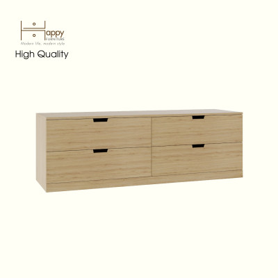 [Happy Home Furniture] SCANDINA, Tủ đựng đồ 4 ngăn kéo, 160cm x 47cm x 53cm ( DxRxC), THK_103