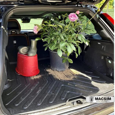 Thảm lót cốp ô tô nhựa TPU Ford Fiesta 2009+ Nhãn hiệu Macsim