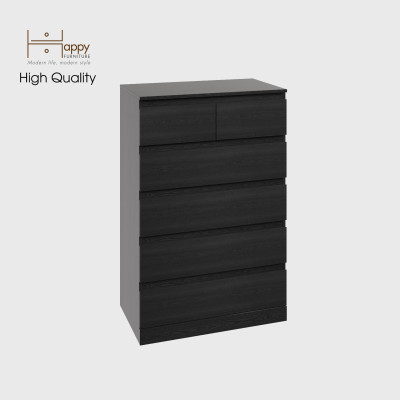 HAPPY FURNITURE , Tủ 5 tầng - DOOBIE , THK_006 , 80cm x 48cm x 123cm