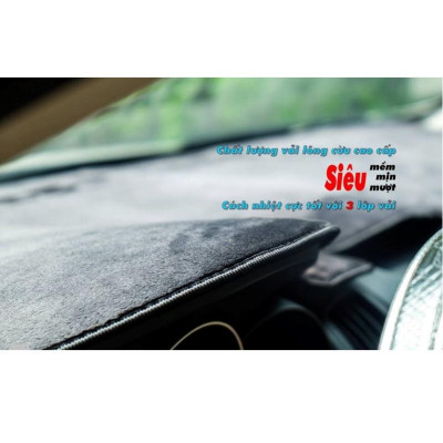 Thảm taplo xe KIA SONET lông Cừu 3 lớp, có chống trượt