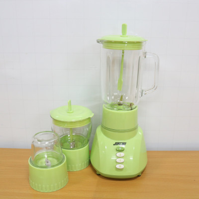 Máy Xay Sinh Tố 3 Cối Thủy Tinh JLPL@L JL-889 Đa Năng Công Suất 350W Xay Sinh Tố,Xay Thịt Xay Tôm,Cua Nhỏ,Xay Gia Vị,Xay Rau Củ Qủa- Hàng Chính Hãng