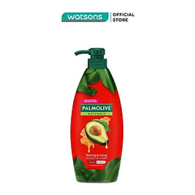 Dầu Gội Và Xả Palmolive Naturals Strong & Long Avocado Oil & Honey 600ml