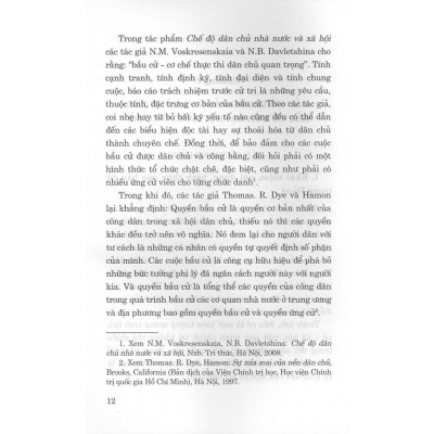 Bầu Cử Trong Đảng - Một Số Vấn Đề Lý Luận Và Thực Tiến Từ Đại Hội Đảng Ở Cơ Sở