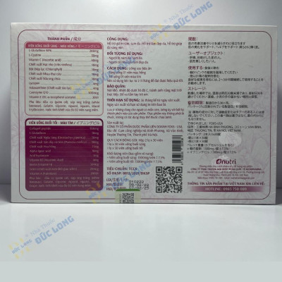 Viên Uống Đẹp Da Hương Sắc Khang hỗ trợ giảm nám & sạm da - Hộp 2 lọ x 30 viên