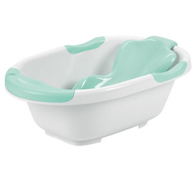 [Gia Dụng Nhật] Bộ Chậu Tắm Cho Bé Notoro Nhật Bản (Có Ghế Tựa) Loại Lớn - Thiết Kế Rộng Có Tay Nắm Và Tựa Chống Trượt Giúp Bé Thoải Mãi Vẫy Vùng - Hàng Chính Hãng