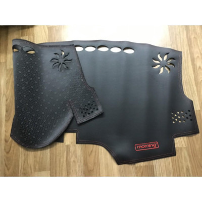 THẢM CHỐNG NẮNG TAPLO DA CARBON DÀNH CHO XE _KIA MORNING 2015-2020