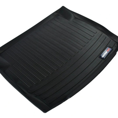 Thảm lót cốp xe ô tô BMW 1 series (2012-2018) nhãn hiệu Macsim chất liệu TPV cao cấp màu đen