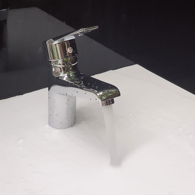 Vòi Lavabo nóng lạnh Đồng mạ Chrome Eurolife EL-AZA02 (Trắng bạc)