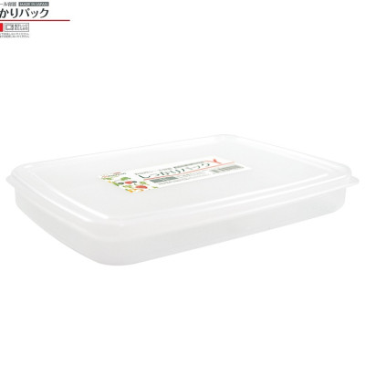 Combo 03 Hộp bảo quản thực phẩm 1000ml hình chữ nhật dẹt - Nội địa Nhật