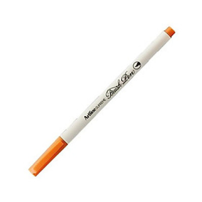 Bút Lông Đầu Cọ Artline Supreme Brush Pen EPFS-F - Dark Orange