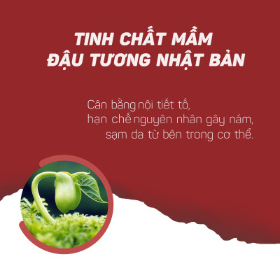 Viên uống Sắc Ngọc Khang Vi tảo lục (60 viên) giúp trẻ hóa làn da xua tan vết nám, hỗ trợ cân bằng nội tiết tố, bổ huyết, điều kinh, hỗ trợ giảm các triệu chứng tiền mãn kinh