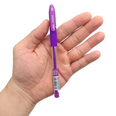 Bút Gel 0.5 mm - Deli G50-PR - Mực Tím