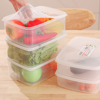 Set 02 hộp đựng thực phầm Nakaya 1200ml và 2000ml, thiết kế tinh tế, đẹp mắt, khả năng giữ kín hơi vượt trội - nội địa Nhật Bản