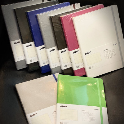 Gift Set Lamy Notebook A6 Softcover White + Lamy Al-Star Black - GSA6-Al0020