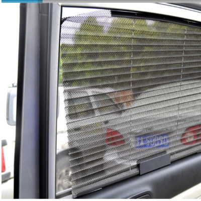 Chắn Nắng Ô Tô Lên Xuống Theo Cửa Kính - Rèm Che Nắng Ô Tô Thông Minh Tiện Lợi 206057 - màu kem