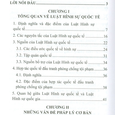 Luật Hình Sự Quốc Tế (Sách chuyên khảo)