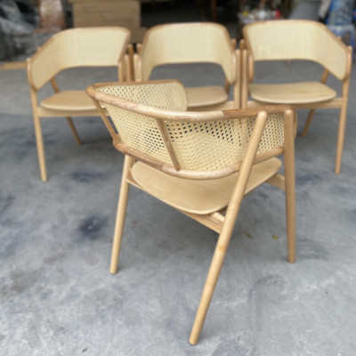 Ghế ngồi phòng ăn Juno Sofa GM12CT cm lưng tựa mây 58 x 60 x 83 cm