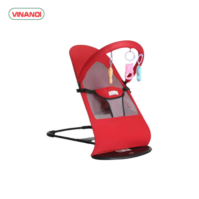 Ghế nhún cho bé VINANOI - ghế rung đa năng cho bé có đồ chơi giúp bé tự lập, phát triển giác quan