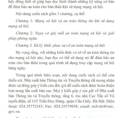 An Toàn Thông Tin Khi Sử Dụng Mạng Xã Hội