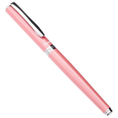 Bút Ký Mực Gel Cao Cấp Nắp Đậy Thân Hồng - Mực Xanh Pentel K611P-C