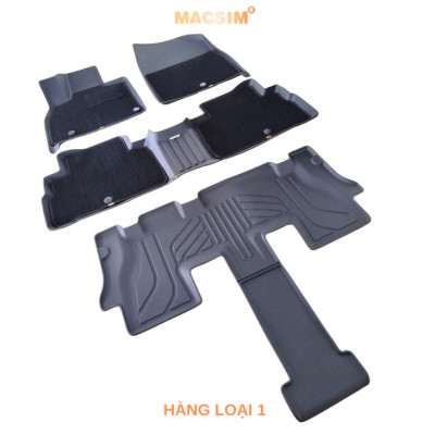 Thảm sd3 lót sàn ô tô 2 lớp cao cấp dành cho xe Hyundai Palisade nhãn hiệu Macsim - ( Giảm giá nhưng chất lượng khôn