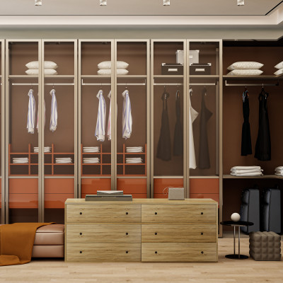 HAPPY FURNITURE , ZACY - Tủ lưu trữ 6 ngăn kéo , THK_209 , 160cm x 45cm x 63cm DxRxC, Sản phẩm phổ thông