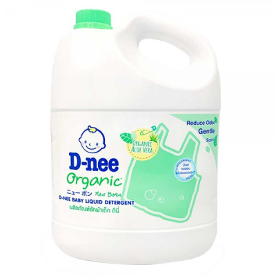 Nước Giặt Quần Áo Cho Bé D-nee - Chai 3000ml (Xanh lá)