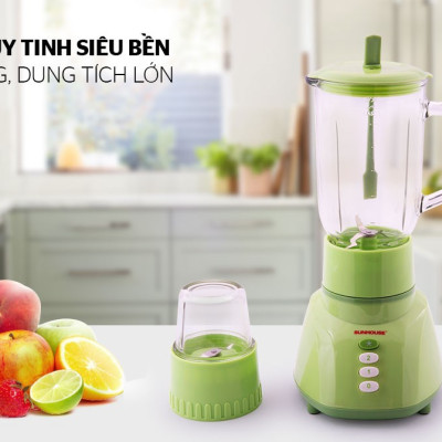 Máy xay sinh tố Sunhouse SHD5112 xanh - Hàng chính hãng