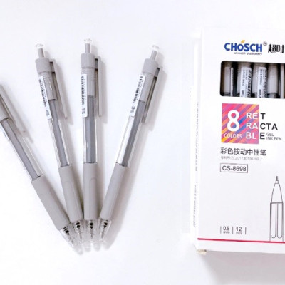 Hộp 12 Cây Bút Gel Bấm Chosch