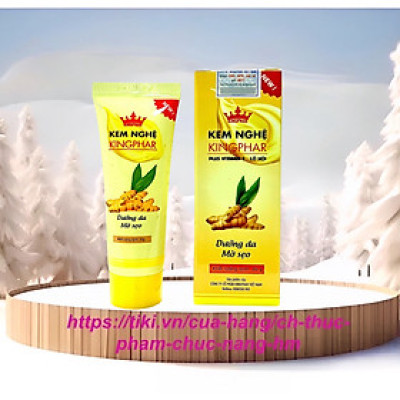 Kem bôi da nghệ Kingphar, tube 20 gam, dưỡng ẩm, làm mờ sẹo