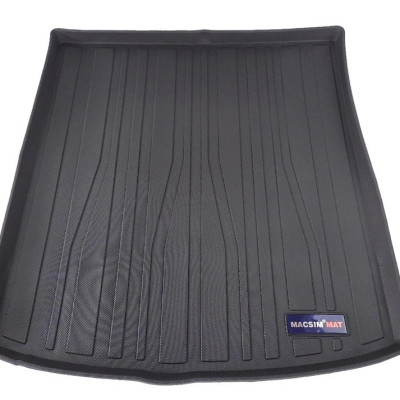 Thảm lót cốp xe ô tô Audi A6 2007-2013 nhãn hiệu Macsim chất liệu TPV cao cấp màu đen (H174)