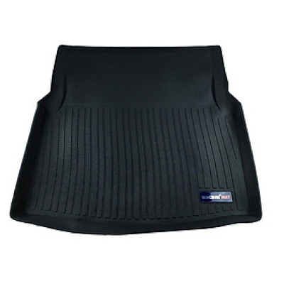 Thảm lót cốp xe ô tô Mercedes C 2015 -nay nhãn hiệu Macsim chất liệu TPV cao cấp màu đen (181)