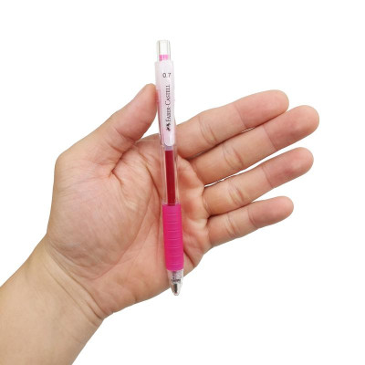 Bút Gel Fast 0.7 mm - Faber-Castell 640901 - Mực Hồng